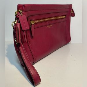 Vintage Coach Legacy Leather XL Clutch